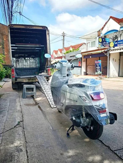รับขนส่งรถมอเตอร์ไซต์